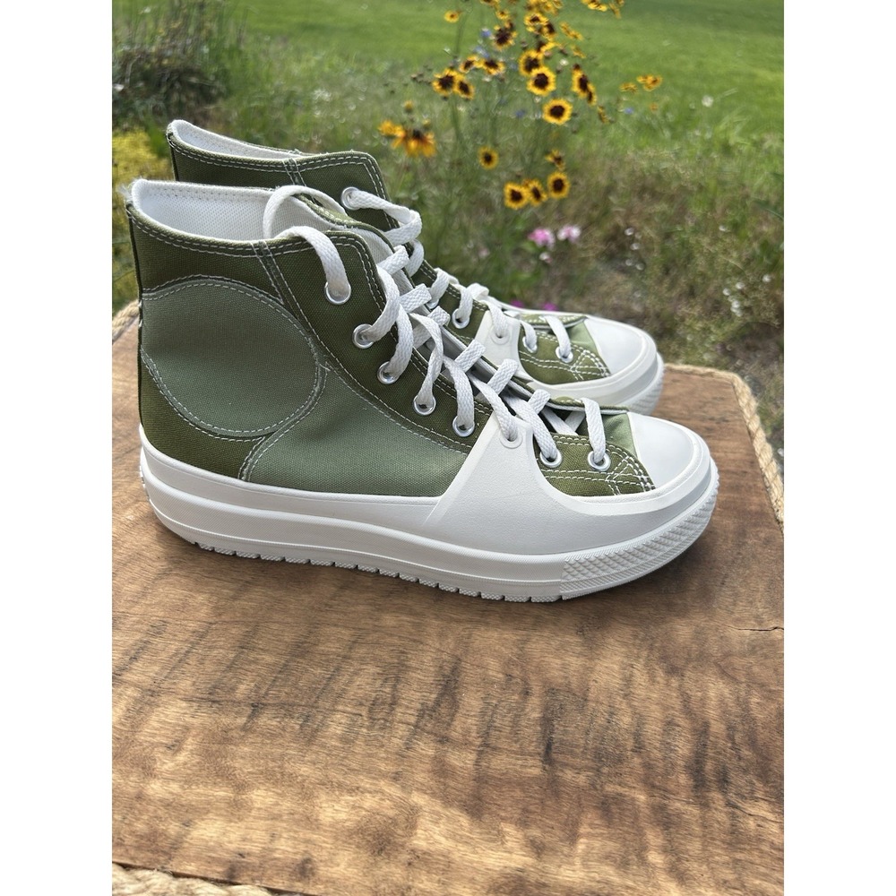 Converse Chuck Taylor All Star Berkshire Boot Olive Green High Top Men's 9
